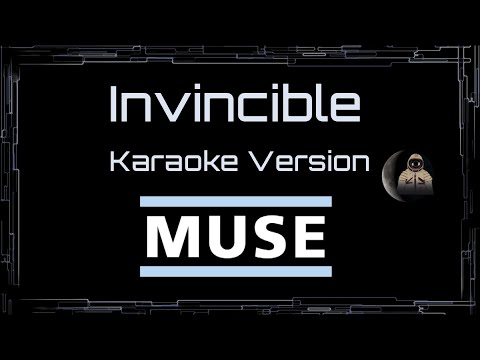Muse • Invincible (CC) 🎤 [Karaoke] [Instrumental]