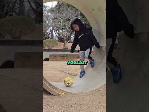 Voici une technique folle pour ranger le ballon.