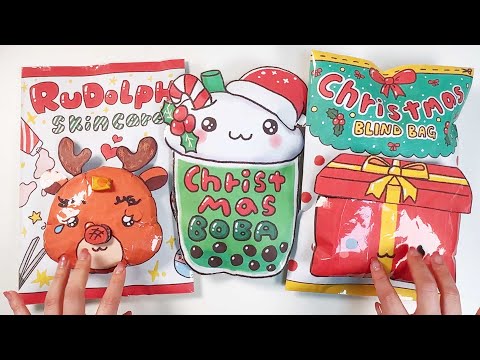 🎄Christmas special Blind bags unboxing l ASMR