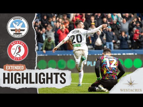 Swansea City v Bristol City | Extended Highlights