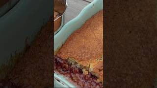 The 5 minute Cobbler I've been making all Summer #cobblerrecipe #easydessert  #summerdessert