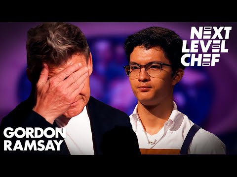 Gordon REFUSES To Eat Chef’s Undercooked Salmon Dish | Next Level Chef | Gordon Ramsay