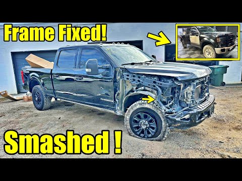 This Is The Perfect Wrecked Truck Rebuild! 2022 Ford F350!