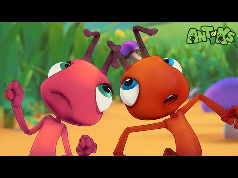 Cogumelos na minha cabeça?! | O MELHOR DE ANTIKS BRASIL | Desenhos Animados Engraçados para Crianças