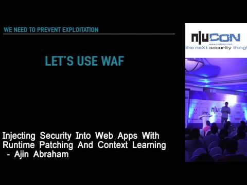 Injecting Security Into Web Apps With Runtime Patching And Context Learning