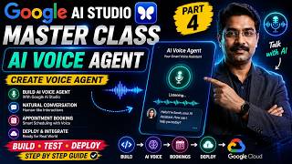 Build an AI Voice Agent with Google AI Studio 🤯 | Create Your Own AI Voice Assistant | Part-4