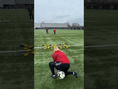 REACTION TRAINING ⚡️ #goalkeeper #goalkeepertraining