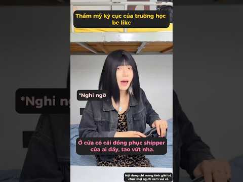 Trường các bạn cũng vậy sao? #milanhlung #shorts