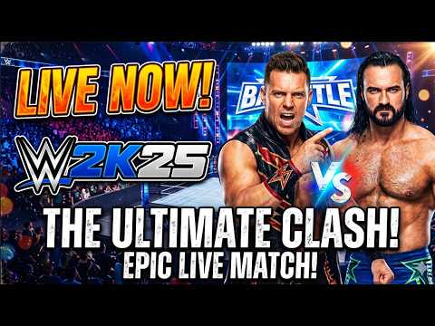 WWE 2K25 LIVE – Unbelievable Finish😱 | Best Match Ever Played!#wwe #wrestling #wwe2k25 #shorts