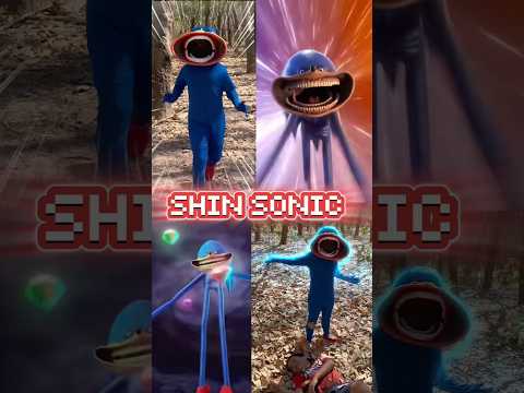 Shin sonic #shorts #shortvideo #sonic #shinsonic #diy #cosplay #funny #โซนิค #play #real #gaming