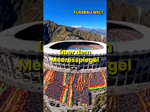 Das Gefährlichste Stadion der WELT 😳#fussball #youtubeshorts