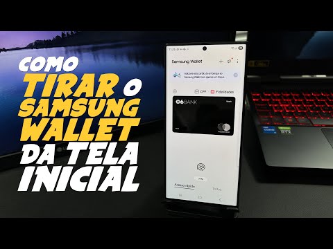 Como TIRAR SAMSUNG WALLET da TELA INICIAL do TELEFONE SAMSUNG