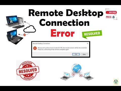 remote desktop protocol error