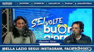 In Esclusiva Massimo Nenci a Radio Sei Lazio