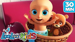 🫣 Peek-a-boo And Other Funny and Joyful Kids Songs | LooLoo Kids Mix 📺