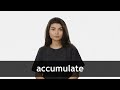 Understanding Accumulation Concepts