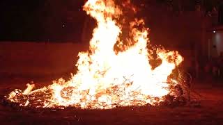 Holi Festival 2022 | Village Holika Dahan(2)