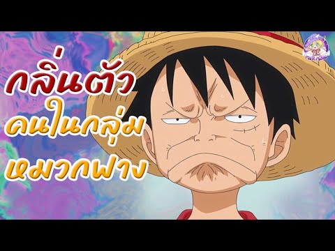 "กลิ่นตัว"คนในกลุ่มหมวกฟาง One Piece #onepiece #วันพีซ #ลูฟี่