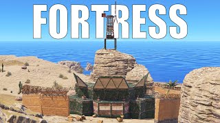 i spent a week building a desert fortress in rust...