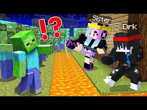 Zombie Apocalypse vs Security House in Minecraft!