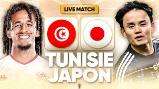 🔴🇹🇳🇯🇵 TUNISIE - JAPON LIVE / 🔥🇹🇳TAHIA TOUNES ! / 🚨HERVE RENARD HEROS ? / 🏆COUPE DU MONDE 2026 / CDM
