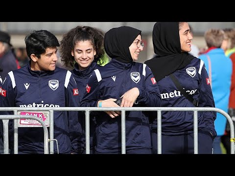 YouTube video thumbnail: Afghan Women's Historic Debut at Fifa Unites Tournament in Morocco