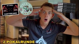 DAS SPANNENDSTE DARTS POKALSPIEL ALLER ZEITEN!😳🔥 DARTFREUNDE THÜLE VS EINTRACHT IHLOW (2.POKALRUNDE)