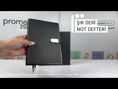 14×21 Yumuşak Kapaklı Metal Tokalı Termo Deri Defter & Touchpen Diamond Kalem Kutulu VIP Hediye Seti Promozone