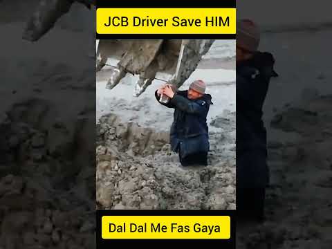 JCB Driver Save His Life #shorts  #ytshorts #viralshort