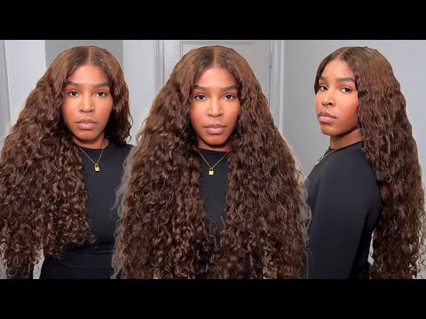 $50 OFF THE PERFECT BROWN COLORED DEEP WAVE WIG 28IN | DORSANEE