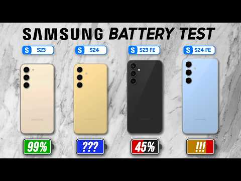 Ultimate Samsung Battery Test ft. S24 FE!