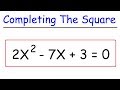 Quadratic Equations: Completing the Square