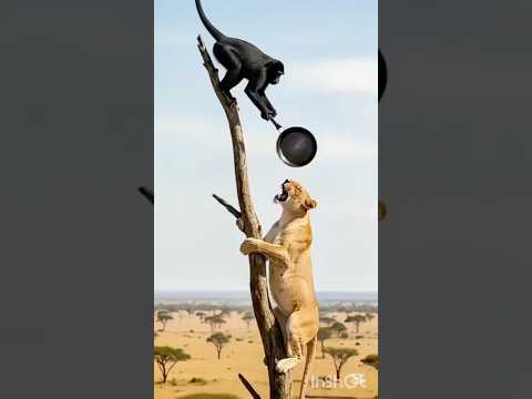 Smart monkey 😂😂😳🙆🏽‍♂️🏃🏾