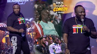 DKB Standing Ovation Performance at DKY Night of comedy and Music 2025. The Agradaa Part will weak u