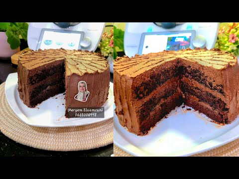 Matilda cake ou layer cake كيك طبقات بالشكولاته لجميع المناسبات