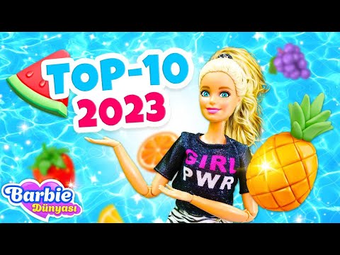 Barbie oyunları❤️ Barbie Dünyası'nın TOP-10 2023 🔝🔝 Eğlenceli kız videoları derlemesi!