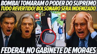 MINISTROS RENEGADOS TOMAM O PODER NA MADRUGADA! FEDERAL NO GABINETE DE MORAES!