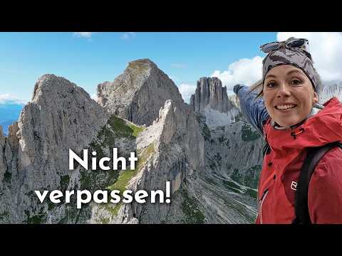 Spektakuläre Rosengarten-Durchquerung in Südtirol: Dolomiten Wanderung