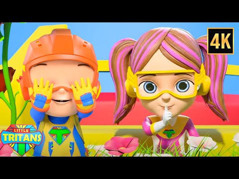 Peek A Boo Song, Cartoon Video for Kids