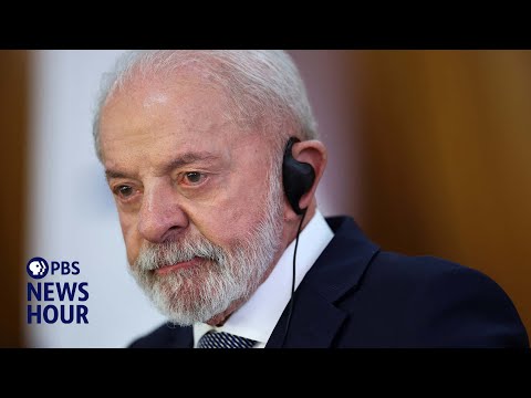 YouTube video thumbnail: Brazil’s Lula Pushes for ‘Civilized Relationship’ With U.S. Amid Tensions With Trump