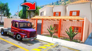 GTA V: VIDA DE CAMINHONEIRO | REALIZEI MAIS UM SONHO😍 #368
