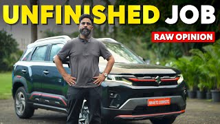2026 Maruti Brezza - I Like It, I Don’t Love it