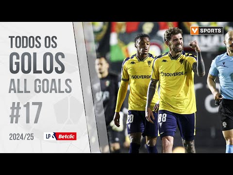 Todos os golos da jornada (Liga 24/25 #17)