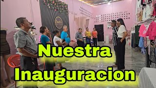 EMELI y COLON dán gracias a DIOS en la Inauguracion de su Negocio 🥰
