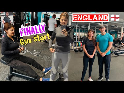 Finally gym start …..England