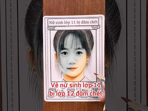 Vẽ nữ sinh lớp 11 bị đàn chị sát hại #shorts