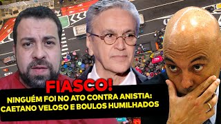 NINGUÉM APARECEU: Ato contra anistia é um fiasco! Avenidas ficaram vazias e até a Globo fez piada