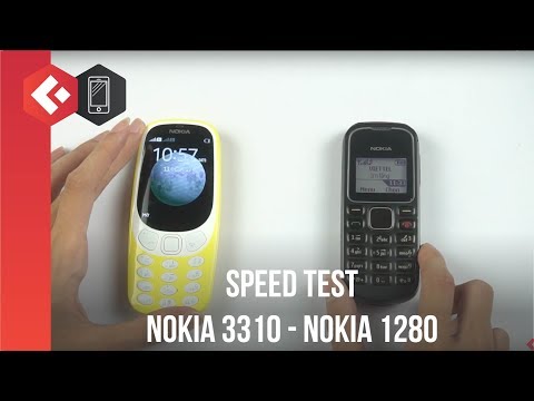 (VIETNAMESE) Speed test cực thốn: nokia 1280 vs nokia 3310