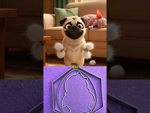 Birthday Surprise for Kitty🐶🐱. #cat #kitten #kitty #dog #pug #puppy #cute