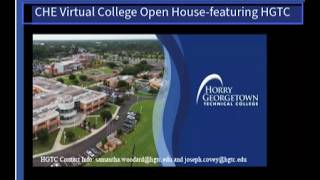 CHE Virtual College Open House featuring Horry-Georgetown Technical College